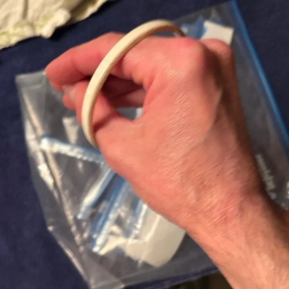 Vintage Elegant Simplicity with this IVORY bracelet. Not Plastic